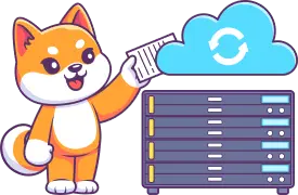 Shoeboxed mascot places multiple receipts in the cloud